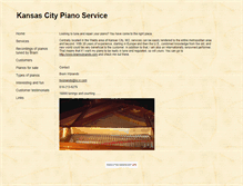 Tablet Screenshot of kansascitypianoservice.com